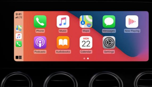 黑河apple维修网点分享如何将iPhone连接到CarPlay 